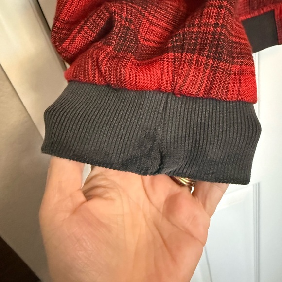 Vintage Altamont Skate Red Plaid Hooded Jacket - Picture 8 of 8